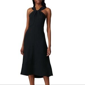 PROENZA SCHOULER Cady Knotted Dress BLACK